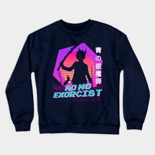 Blue Exorcist - Vaporwave Crewneck Sweatshirt